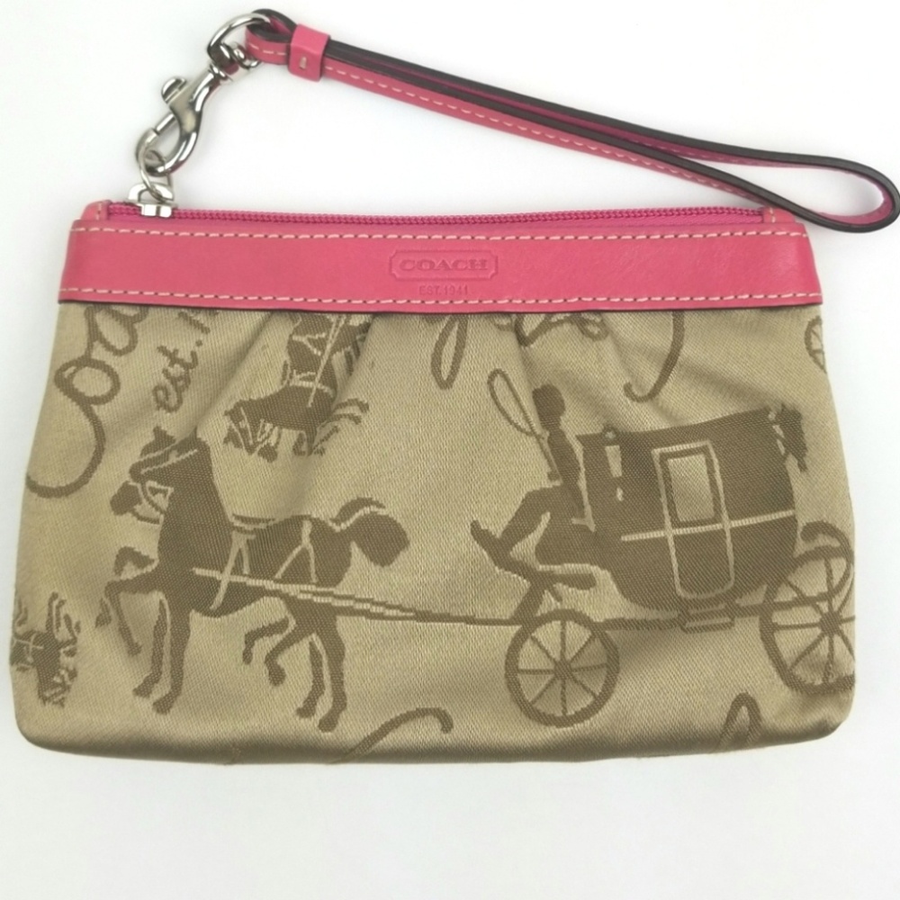 Vintage Coach Wristlet